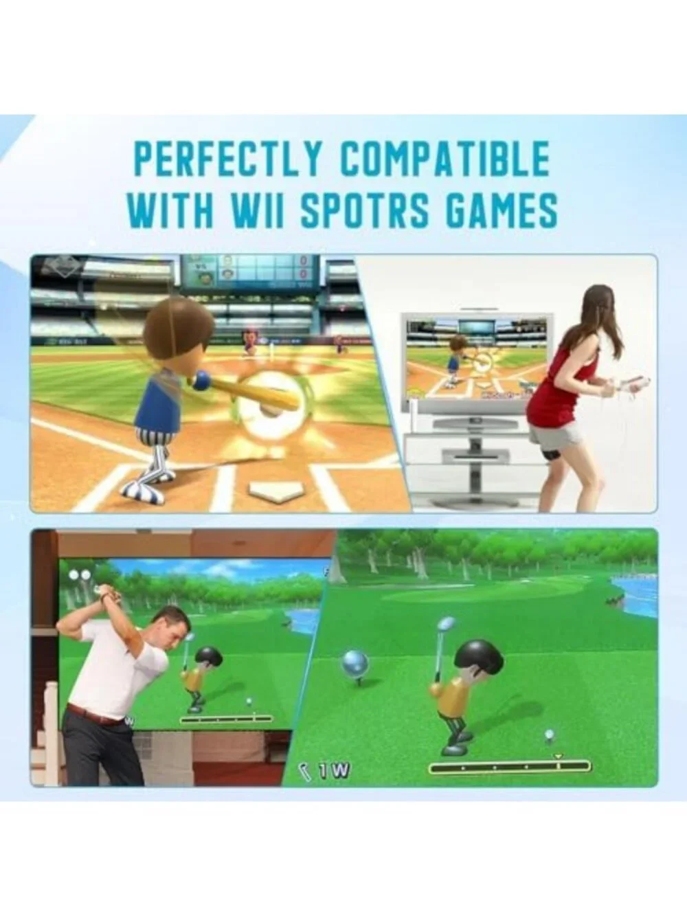 4-Pack Motion Plus Wii Remote Controllers with Silicone Cases - Gaming